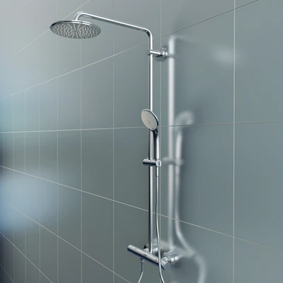 GROHE Euphoria XXL System 210 Душевая система с термостатом для настенного монтажа — Вид 2