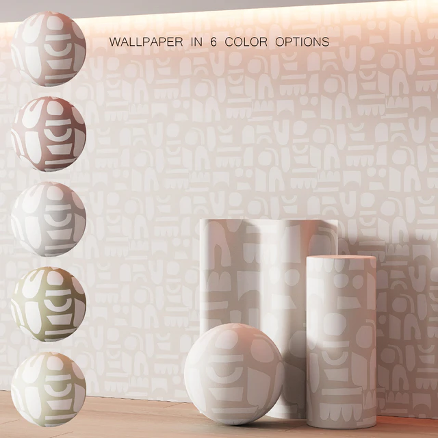 483 Paper Colliding Wallpaper by urbanroad 6 color options — Descargar