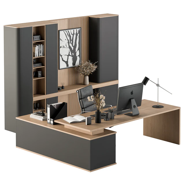 Boss Desk - Office Furniture 410 — Descargar