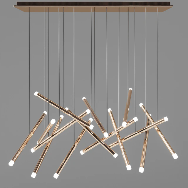 Chandelier Dutti D0068 LED Chandelier Modern 14 — Descargar