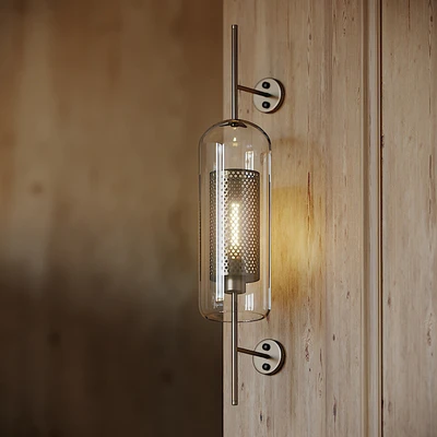 Chiswick Glass Wall Light — Ver 2