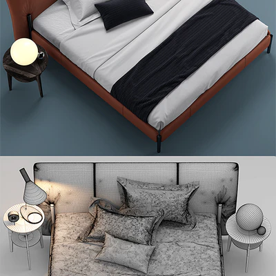 Bed molteni BEDS NICK — Ver 2