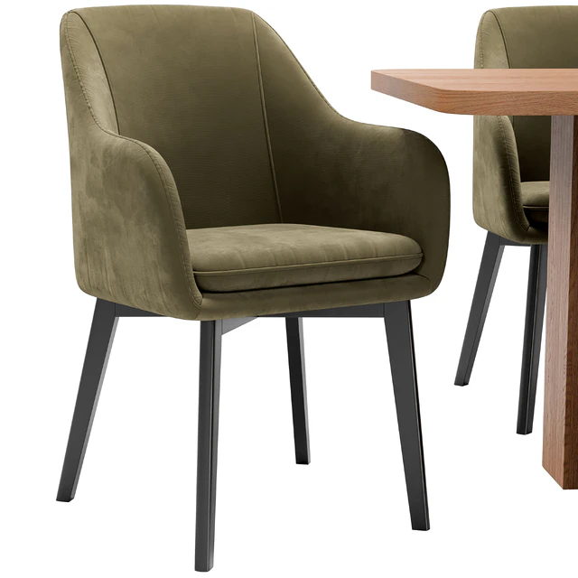 Texas dining chair and Lazar table — Descargar