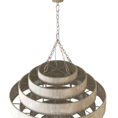 Palecek everly pendant natural light — Вид 4
