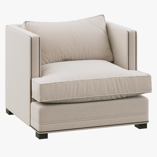 Restoration Hardware Easton Upholstered Chair — Скачать