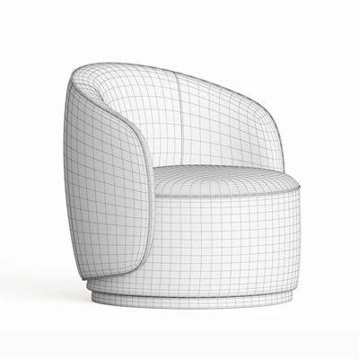 Fendi Casa Anabelle Armchair — Ver 2