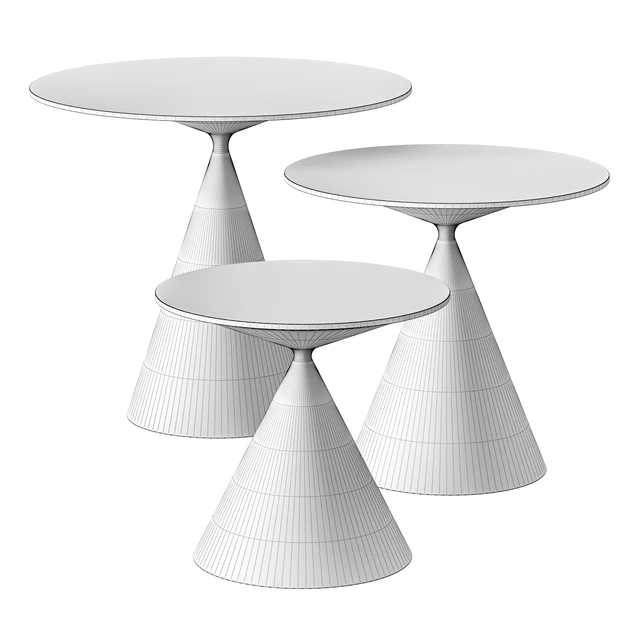 Desalto Mini Clay Coffee Tables — Скачать