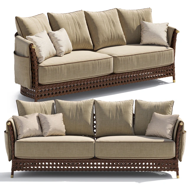 SAMUELE MAZZA Rigel sofa — Скачать