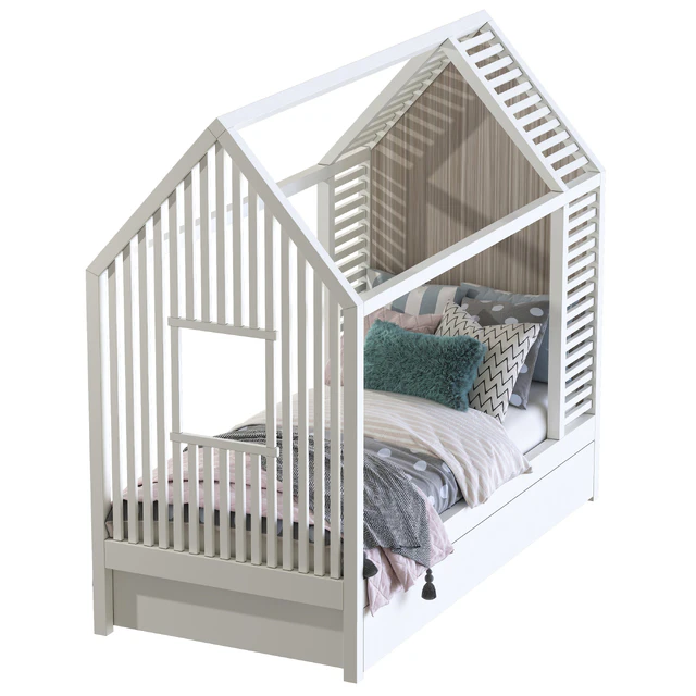 Children's bed in the form of a house 2 — Descargar
