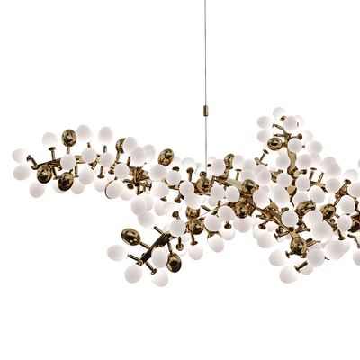 Hudson furniture HORIZONTAL VALIANT Chandelier — Ver 2