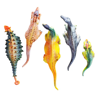 Collection of Five Dinosaur Toys — Ver 2