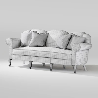 Gianfranco Ferre Benny sofa — Ver 2