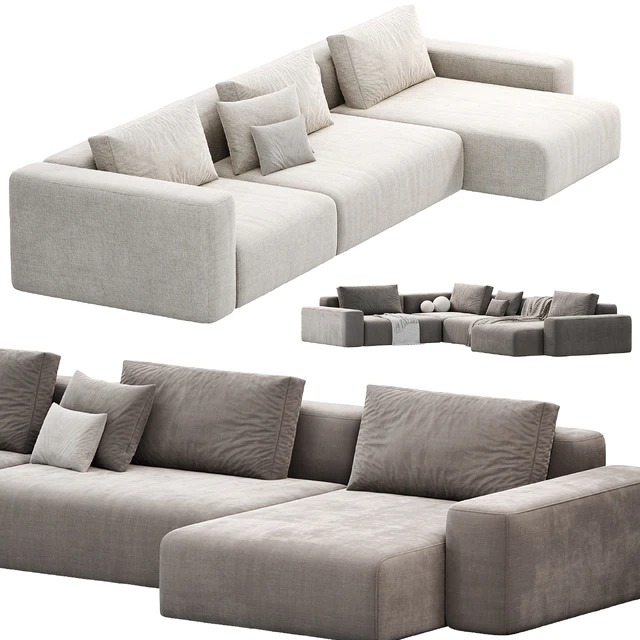 FLAVIO Adriana Sofa by LINIA CONTEMPO, sofas — Descargar