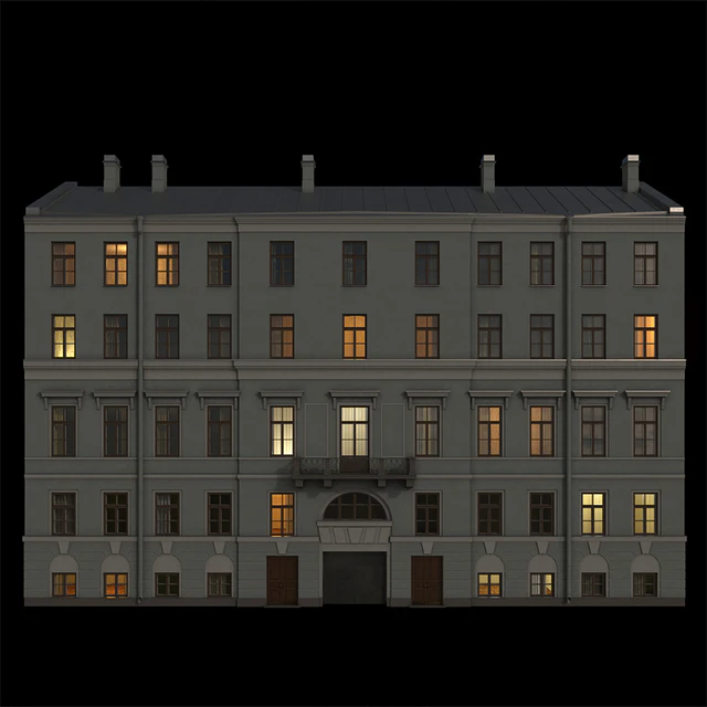 Front of the house on the Fontanka — Download