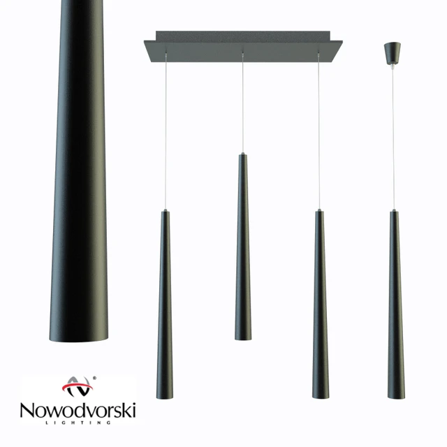 Pendant lamp Nowodvorski QUEBECK black III I — Descargar