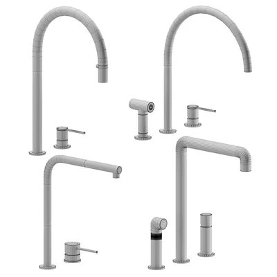 Kitchen faucets CEA set 04 — Вид 2