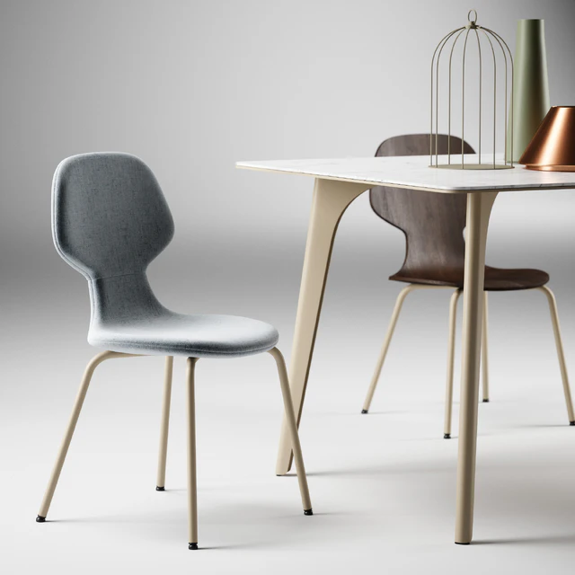 Pode. Chiba chair, Hux table, Tonincasa lamps and decor — Скачать