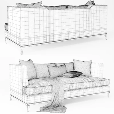 BAKER PRESIDIO SOFA  No. 6729S — Вид 2