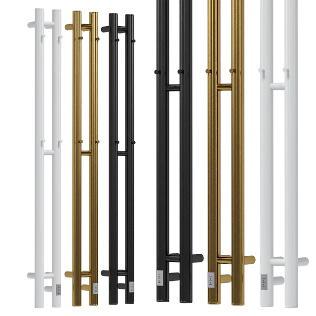 Electric heated towel rail Grois Orso 134 11x120 white — Descargar