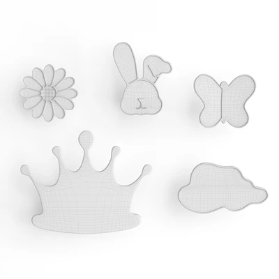 Furniture handles for nursery pullcast — Ver 2