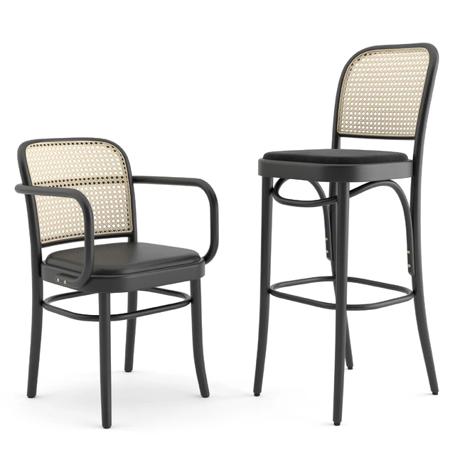 N. 811 Hocker by THONET VIENNA — Скачать