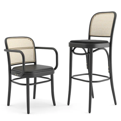 N. 811 Hocker by THONET VIENNA — Вид 1