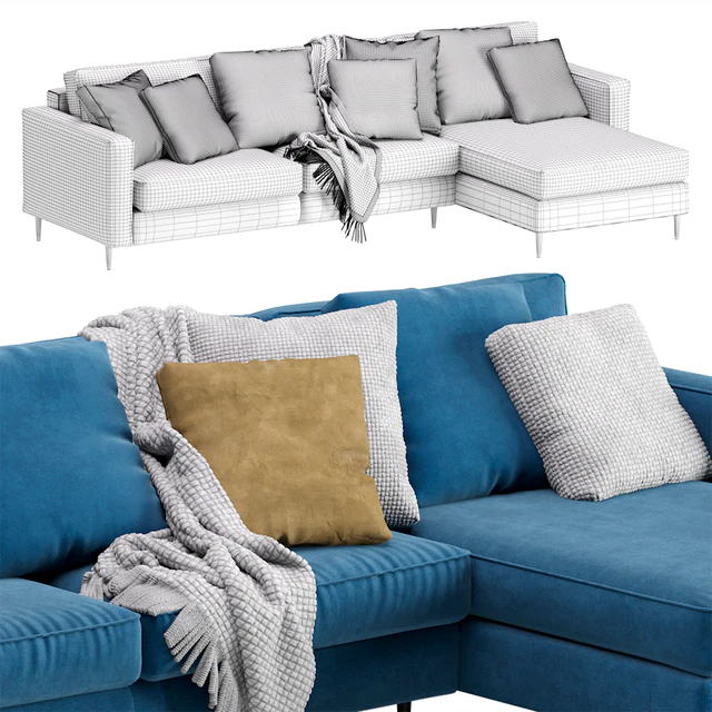 Sofa Dissent Lounge Chaise By Divan.ru / Диван Угловой Дисент — Скачать