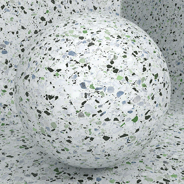Material (seamless) - terrazzo - quartzite set 108 — Descargar