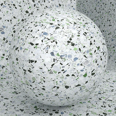 Material (seamless) - terrazzo - quartzite set 108 — Ver 2