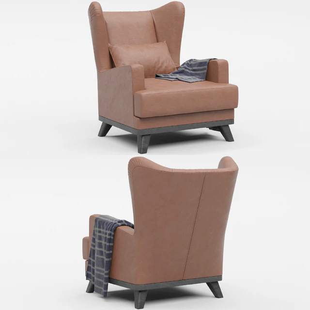 Hoff ludwig armchair brown — Descargar