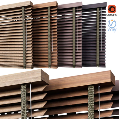 WOOD Venetian Blind vol01 — Ver 1