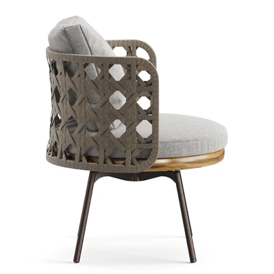 Minotti Torii Nest Lounge Little Armchair — Вид 2