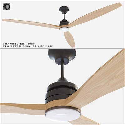 Faro Barcelona - ceiling fan ALO 152CM — Ver 1