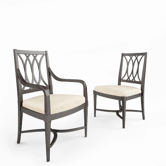 Stanley Furniture обеденный стол и стулья — Скачать