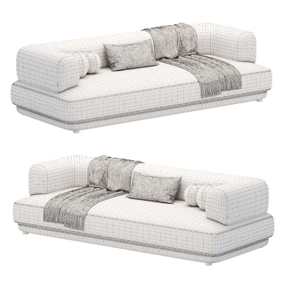 Zanotta BUMPER Fabric Sofa — Ver 2
