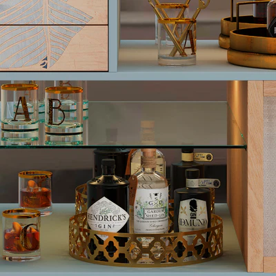 1st DIBS 21st Century Basjoo Bar Cabinet — Ver 3