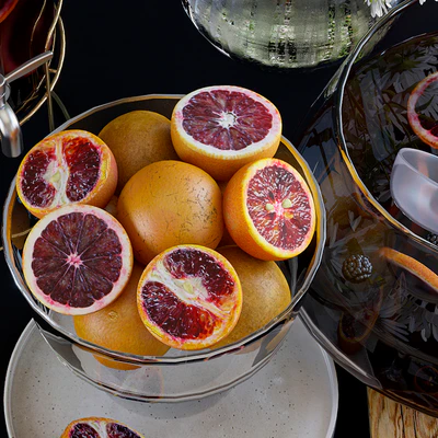 Decorative set with grapefruits. — Ver 2