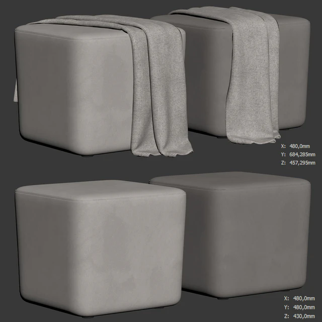 Pouffe Puzzle by Luxy — Descargar