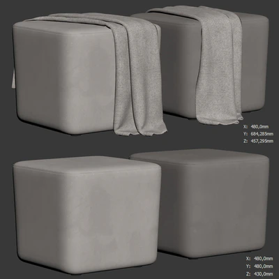 Pouffe Puzzle by Luxy — Ver 2