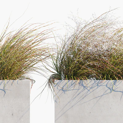 Plant in pots # 27: Wind blows — Ver 2