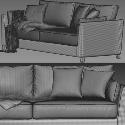 Meridiani Bisse Sofa 220 cm — Вид 2