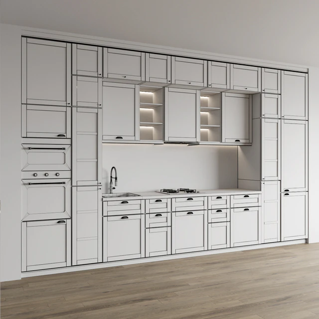 Modern kitchen IKEA LERHUTTAN — Descargar
