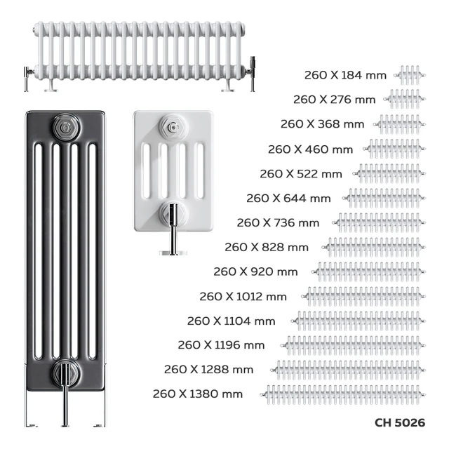 Радиаторы Zehnder Charleston 5C — Скачать