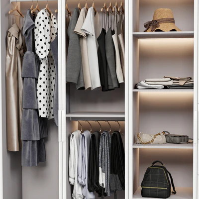 Wardrobe wall — View 2