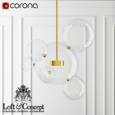 Pendant lamp giopato &amp; coombes bolle bls 6 lamp — Вид 1