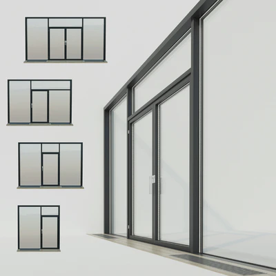 Panoramic windows. Stained Glass.5 — Ver 1
