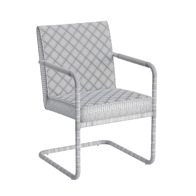 Zuo Quilt Modern Dining Chair in White — Скачать