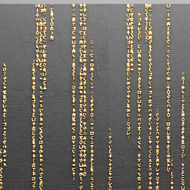 Декор для стены. Панель. 3D, декор для стены, картина, золото, люкс, luxury, декор, матрица, надпись, буквы — Скачать