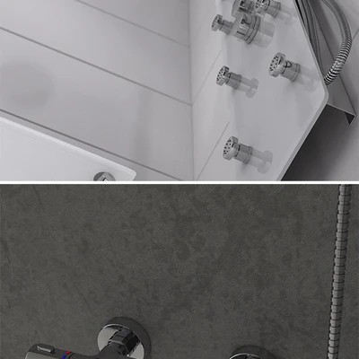 Semi-circular shower cabins Ravak BLIX — Ver 2