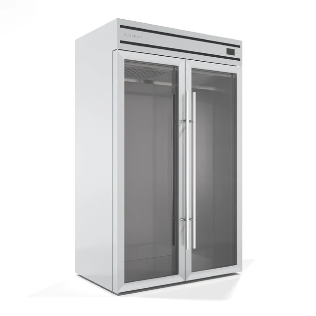 KUZZMAN CRISTAL 6 Холодильник для меха и кашемира со стеклянными дверьми — Скачать